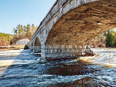 Pakenham 5-Arched Bridge_DSCF01002.jpg - Spanning the Canadian Mississippi RiverIt is claimed to be the only 5-arched stone bridge of its kind in North America.Photographed at Pakenham, Ontario, Canada.